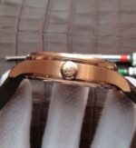 Replica IWC Portuguese Tourbillon Power Reserve Moonphase RG Markers Black Dial - Image 4