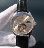 Replica IWC Portuguese Tourbillon Power Reserve Moonphase Gray Dial