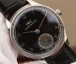 Replica IWC ZF Portuguese IW545407 Black Dial Leather Strap A6498 - Image 3